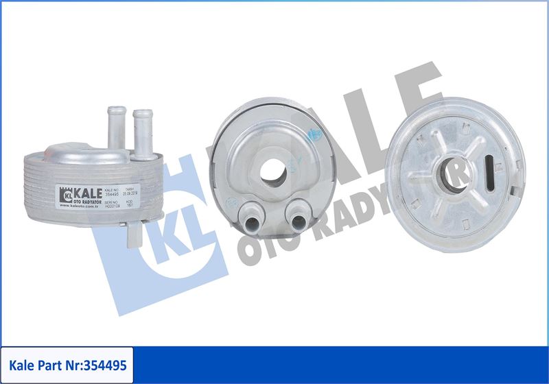 KALE OTO RADYATÖR 354495 Motor Yağ Soğutucusu - NISSAN NP300 PICKUP (D22) uyumlu