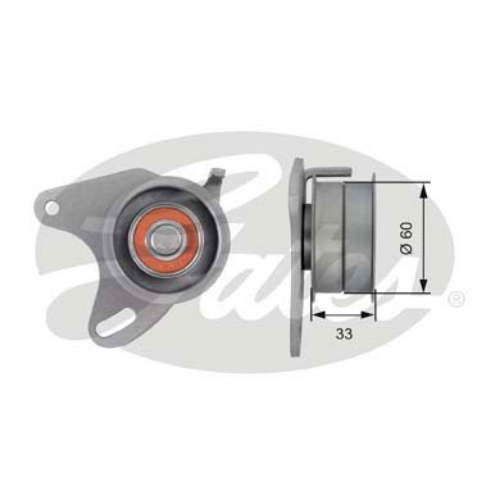 GATES T42129 Motor Kayış Kasnağı - MITSUBISHI PAJERO I Canvas Top (L04_G) uyumlu