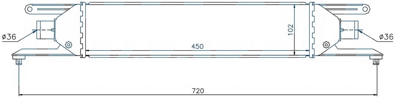 Turbo Radyatörü - IFI509050 Ürün Görseli