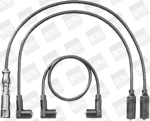 BERU by DRiV ZEF1180 Ateşleme Sistemi Ateşleme Kablosu - VW PASSAT B3/B4 (3A2, 35I) uyumlu