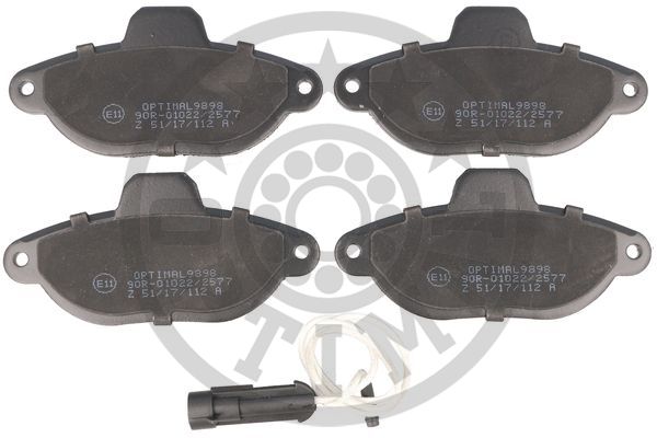 OPTIMAL BP-09898 Fren Sistemleri Fren Balatası - FIAT PUNTO (176_) uyumlu