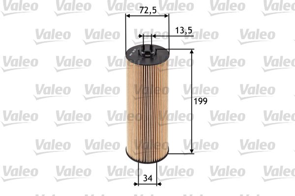 VALEO 586520 Motor Yağ Filtresi - AUDI A4 B5 Avant (8D5) uyumlu