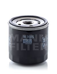 MANN-FILTER W 7035 Motor Yağ Filtresi - CHRYSLER LE BARON Sedan uyumlu