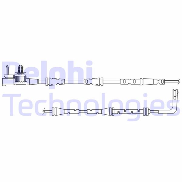 DELPHI LZ0318 Fren Sistemleri Aşınma Göstergesi - LAND ROVER DISCOVERY SPORT (L550) uyumlu