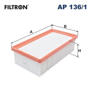 FILTRON AP 136/1 Motor Hava Filtresi - DACIA DUSTER (HM_) uyumlu