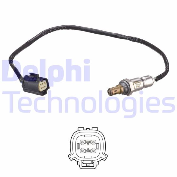 DELPHI ES21143-12B1 Emme & Egzoz Sistemi Egzoz Sensörleri - FORD FIESTA VI (CB1, CCN) uyumlu