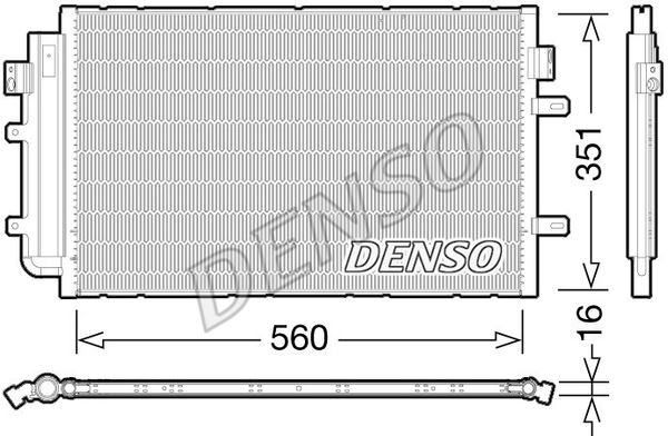 Klima Radyatörü - DENSO - DCN12005 Ürün Görseli