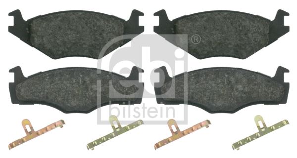 FEBI BILSTEIN 16012 Fren Sistemleri Fren Balatası - VW POLO II (86C, 80) uyumlu