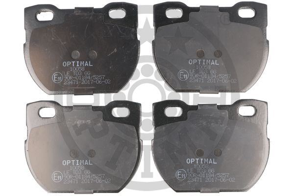 OPTIMAL BP-10058 Fren Sistemleri Fren Balatası - LAND ROVER DEFENDER Station Wagon (L316, L315) uyumlu