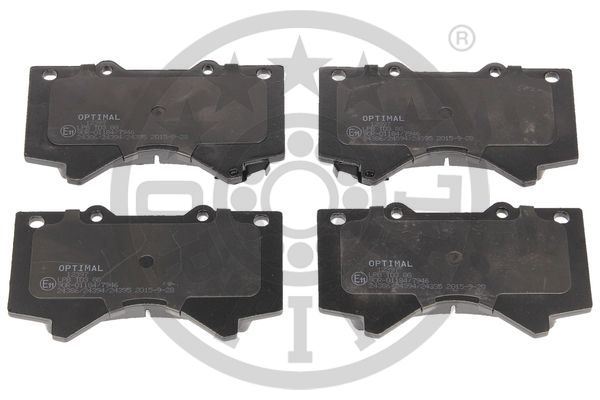 OPTIMAL BP-12397 Fren Sistemleri Fren Balatası - TOYOTA LAND CRUISER 200 (_J2_) uyumlu