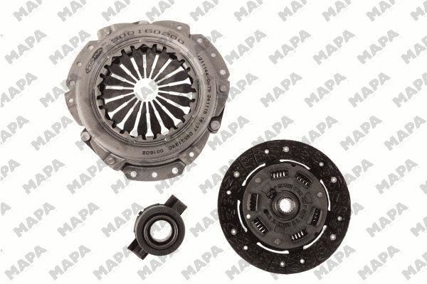 MAPA 001160200 Diğer Diğer Donanım & Parçalar - FIAT PANDA (141_) uyumlu