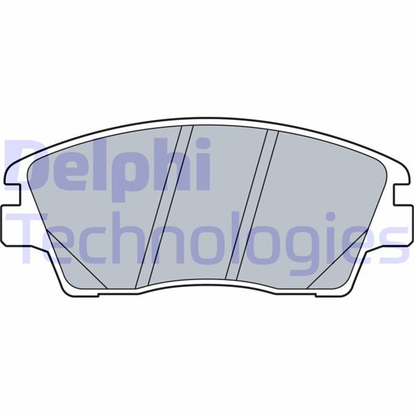 DELPHI LP3519 Fren Sistemleri Fren Balatası - HYUNDAI TUCSON (TL, TLE) uyumlu