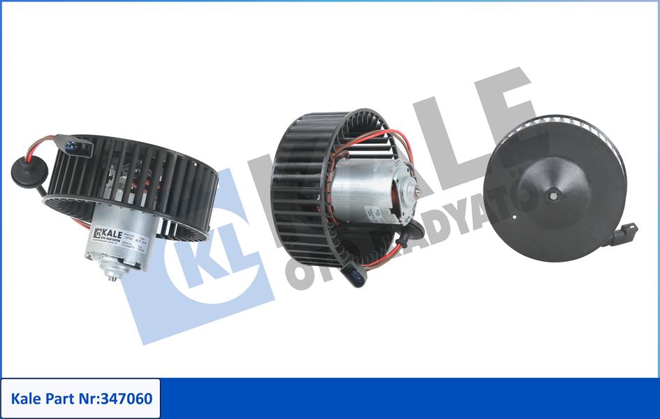 KALE OTO RADYATÖR 347060 İklimlendirme Sistemi Fan Parçaları - FORD FIESTA IV (JA_, JB_) uyumlu