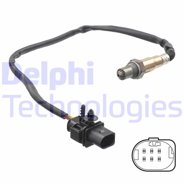 DELPHI ES21351-12B1 Emme & Egzoz Sistemi Egzoz Sensörleri - OPEL ASTRA J Sports Tourer (P10) uyumlu