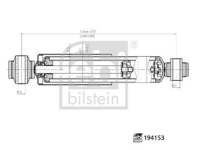 FEBI BILSTEIN 194153 Süspansiyon Sistemi Amortisör - OPEL MOVANO B Minibüs/Otobüs (X62) uyumlu