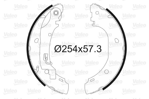 VALEO 564025 Fren Sistemleri Fren Pabucu - PEUGEOT BOXER Minibüs/Otobüs (230P) uyumlu
