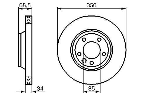 BOSCH 0 986 479 251 30-GRP-0 986 479 251 Ürün Görseli