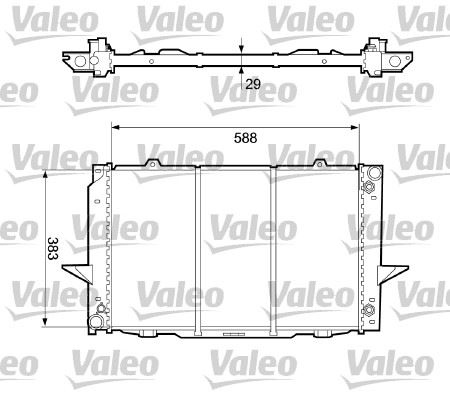 VALEO 732365 Soğutma Sistemi Su Soğutucu & Parçaları - VOLVO 850 (854) uyumlu