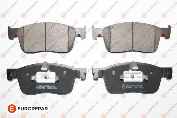 EUROREPAR 1675991780 Fren Sistemleri Fren Balatası - CITROËN SPACETOURER Minibüs/Otobüs (V_) uyumlu