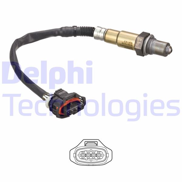 DELPHI ES21208-12B1 Emme & Egzoz Sistemi Egzoz Sensörleri - OPEL MOKKA / MOKKA X (J13) uyumlu