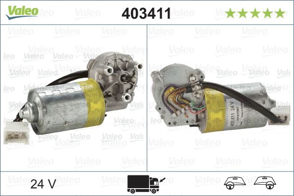 VALEO 403411 Kaporta & Gövde Parçaları Cam Silecek Mekanizması - MERCEDES-BENZ UNIMOG uyumlu