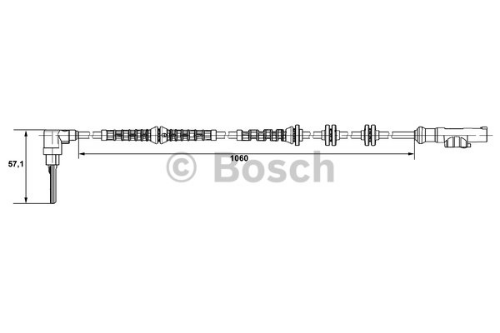 BOSCH 0 265 007 685 Fren Sistemleri Sürüş Dinamiği Ayarı - FIAT DUCATO Panelvan/Van (250_) uyumlu