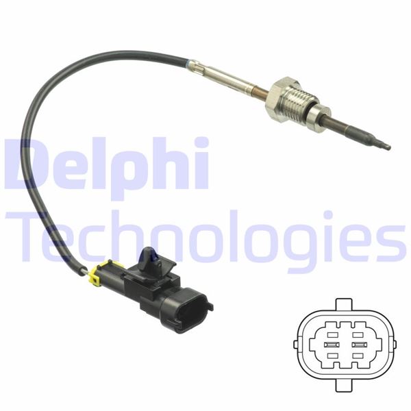 DELPHI TS30205 Emme & Egzoz Sistemi Egzoz Sensörleri - CHEVROLET EPICA (KL1_) uyumlu