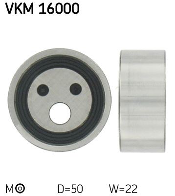 SKF VKM 16000 Motor Kayış Kasnağı - RENAULT RAPID Kasa/büyük limuzin (F40_, G40_) uyumlu