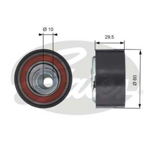 GATES T43147 Motor Kayış Kasnağı - LADA PRIORA Station wagon (2171) uyumlu