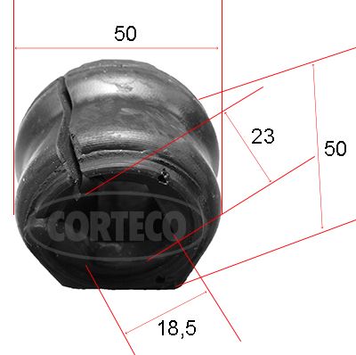 CORTECO 49371890 Süspansiyon Sistemi Stabilizatör - PEUGEOT 308 I (4A_, 4C_) uyumlu