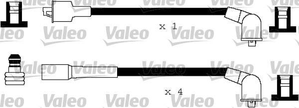 VALEO 346122 Ateşleme Sistemi Ateşleme Kablosu - SKODA FELICIA I (6U1) uyumlu