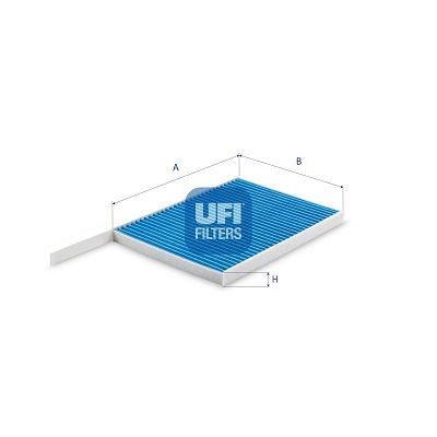 UFI 34.233.00 İklimlendirme Sistemi Polen Filtresi - RENAULT KOLEOS I (HY_) uyumlu