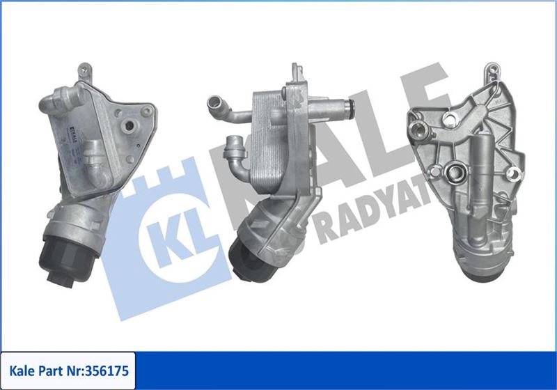 KALE OTO RADYATÖR 356175 Motor Yağ Soğutucusu - SAAB 9-5 (YS3G) uyumlu