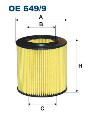 FILTRON OE 649/9 Motor Yağ Filtresi - BMW X5 (E70) uyumlu