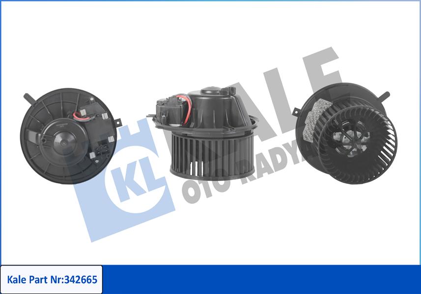 KALE OTO RADYATÖR 342665 İklimlendirme Sistemi Fan Parçaları - VW PASSAT B7 (362) uyumlu
