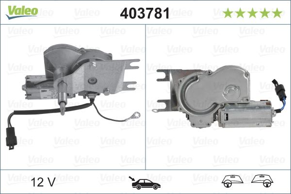VALEO 403781 Kaporta & Gövde Parçaları Cam Silecek Mekanizması - OPEL ASTRA F Station wagon (T92) uyumlu