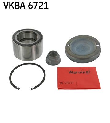 SKF VKBA 6721 Jant & Lastik & Bijon Poyra - OPEL MOVANO B Minibüs/Otobüs (X62) uyumlu