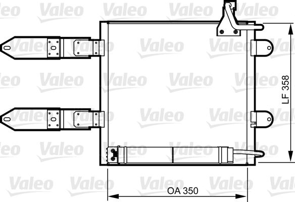 VALEO 817247 İklimlendirme Sistemi Klima Radyatörü - SEAT AROSA (6H1) uyumlu