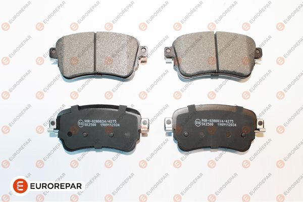 EUROREPAR 1675991880 Fren Sistemleri Fren Balatası - CITROËN SPACETOURER Minibüs/Otobüs (V_) uyumlu