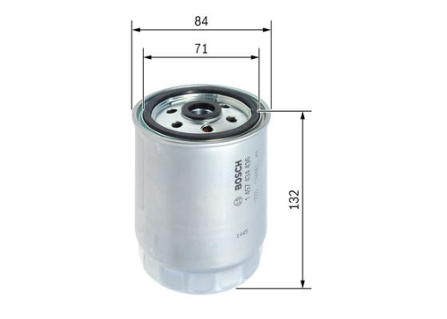 BOSCH 1 457 434 436 Yakıt Sistemi Yakıt Filtresi - VOLVO S80 I (184) uyumlu