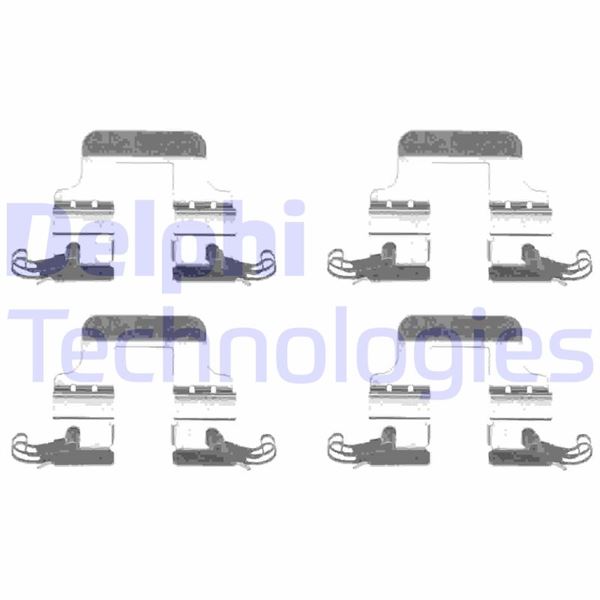 DELPHI LX0541 Fren Sistemleri Fren Diski - AUDI Q5 (8RB) uyumlu