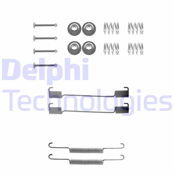 DELPHI LY1064 Fren Sistemleri Fren Kampanası - ROVER 100 / METRO Hatchback (XP) uyumlu
