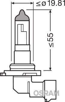 ams-OSRAM 9145 Farlar & Aydınlatma Ampuller - OPEL CORSA D (S07) uyumlu