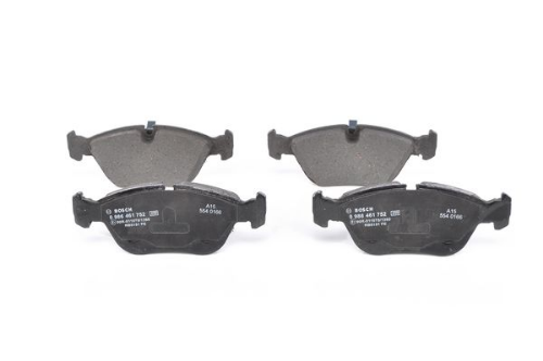 BOSCH 0 986 461 752 Fren Sistemleri Fren Balatası - VOLVO 850 (854) uyumlu