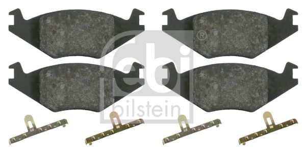 FEBI BILSTEIN 16011 Fren Sistemleri Fren Balatası - VW GOLF II (19E, 1G1) uyumlu