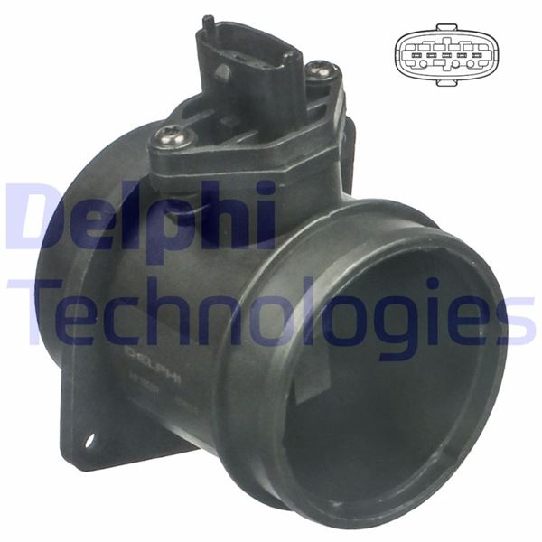 DELPHI AF10287-12B1 Motor Hava Kütle Ölçer (MAF Sensörü) - VOLVO S70 (874) uyumlu