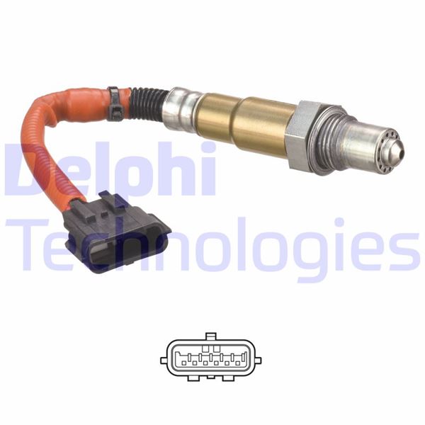 DELPHI ES21280-12B1 Emme & Egzoz Sistemi Egzoz Sensörleri - NISSAN JUKE (F15) uyumlu