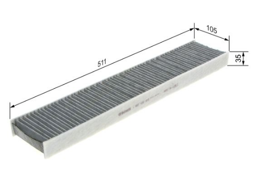 BOSCH 1 987 432 373 İklimlendirme Sistemi Polen Filtresi - FORD MONDEO III Turnier (BWY) uyumlu