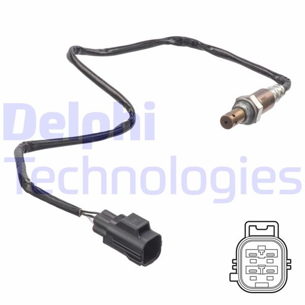 DELPHI ES21323-12B1 Emme & Egzoz Sistemi Egzoz Sensörleri - VOLVO S60 I (384) uyumlu