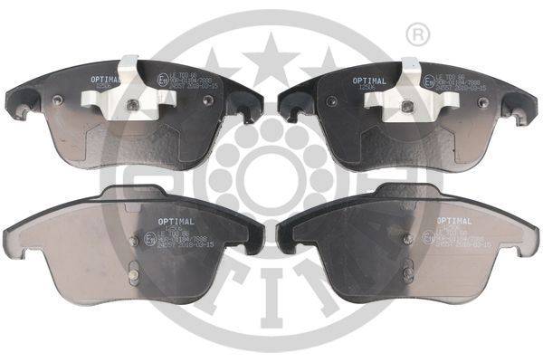 OPTIMAL BP-12506 Fren Sistemleri Fren Balatası - CITROËN C4 II (NC_) uyumlu